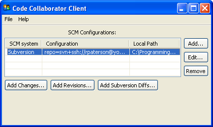 Uploading Subersion files to a Review